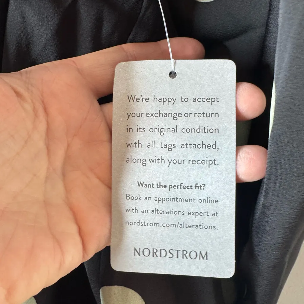 Bardot Brydie Bow Front Polka Dot Mini Dress XXL - Image 8