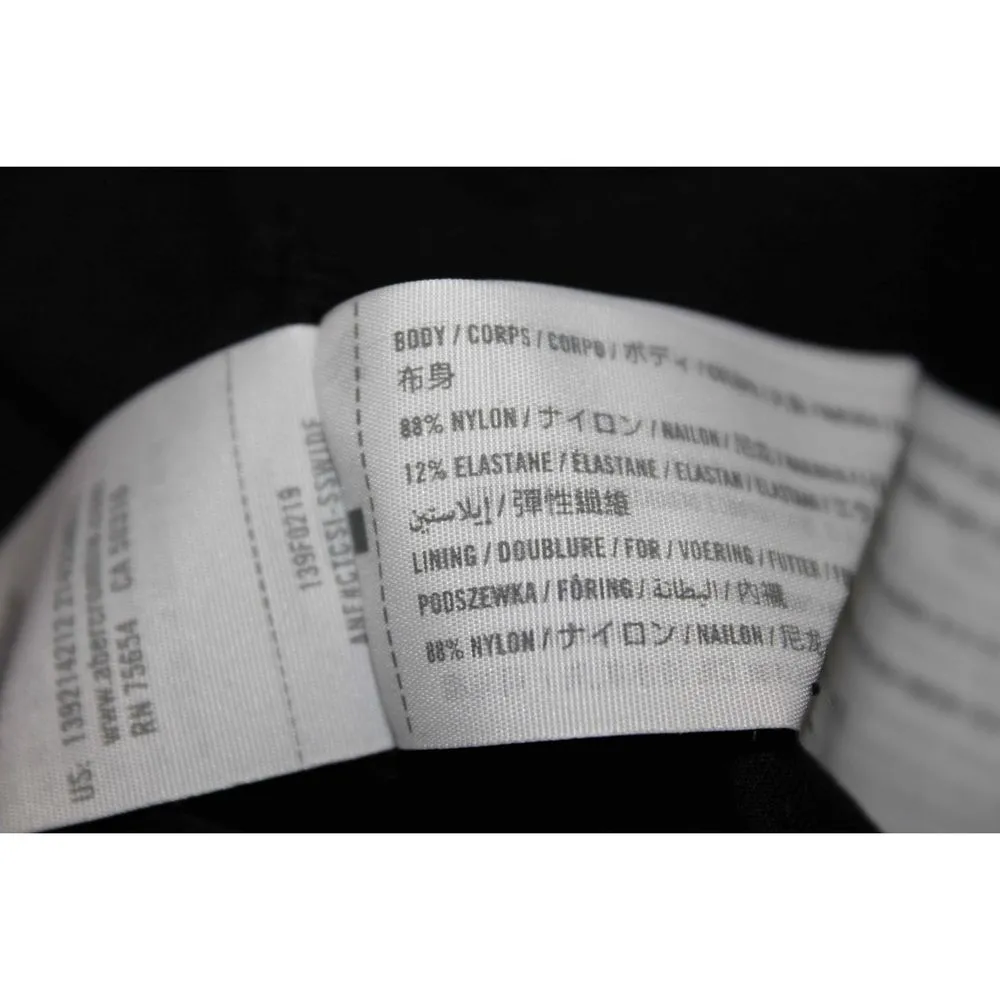 Womens Abercrombie & Fitch Soft AF Collection Black Cutout Bodysuit Top Size S - Image 4