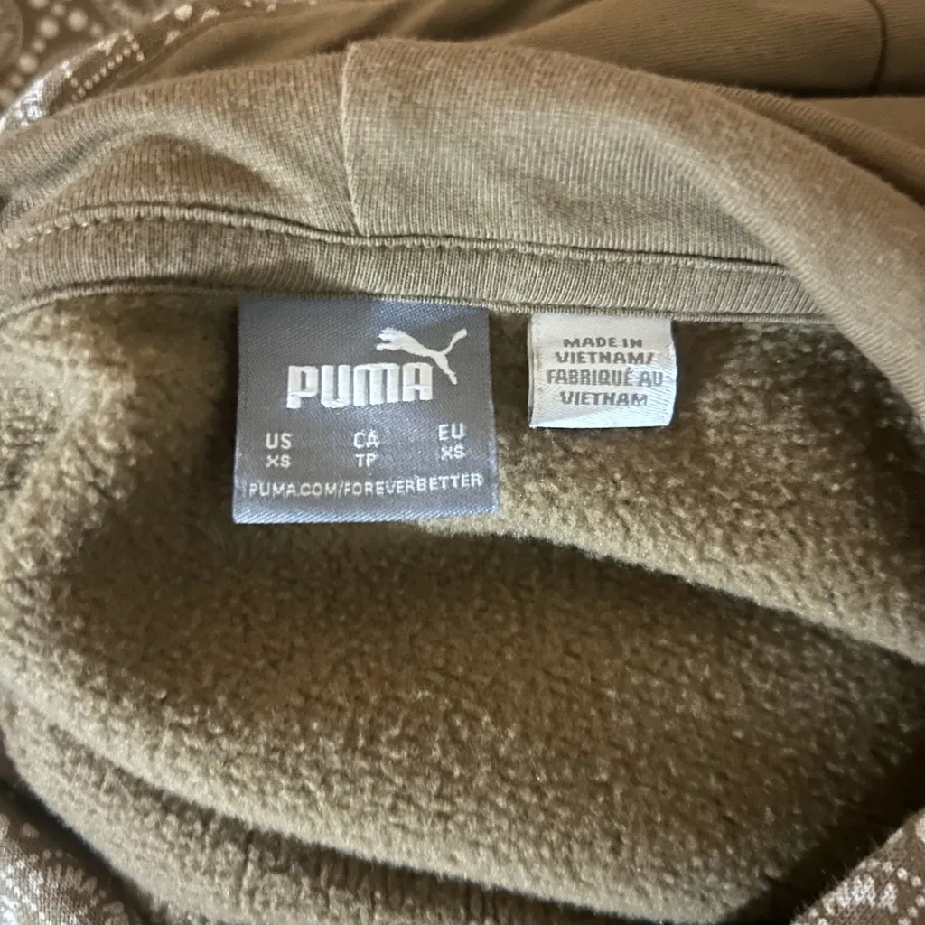 Puma Brown Patterned Women's Sweater - Image 5