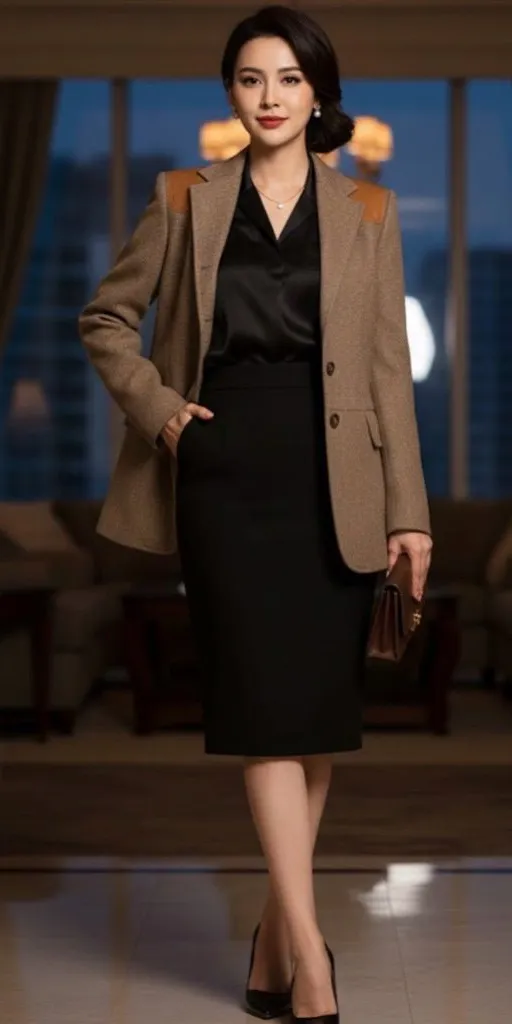 NWT Banana Republic Wool Riding Jacket with Leather Shoulder - Image 2