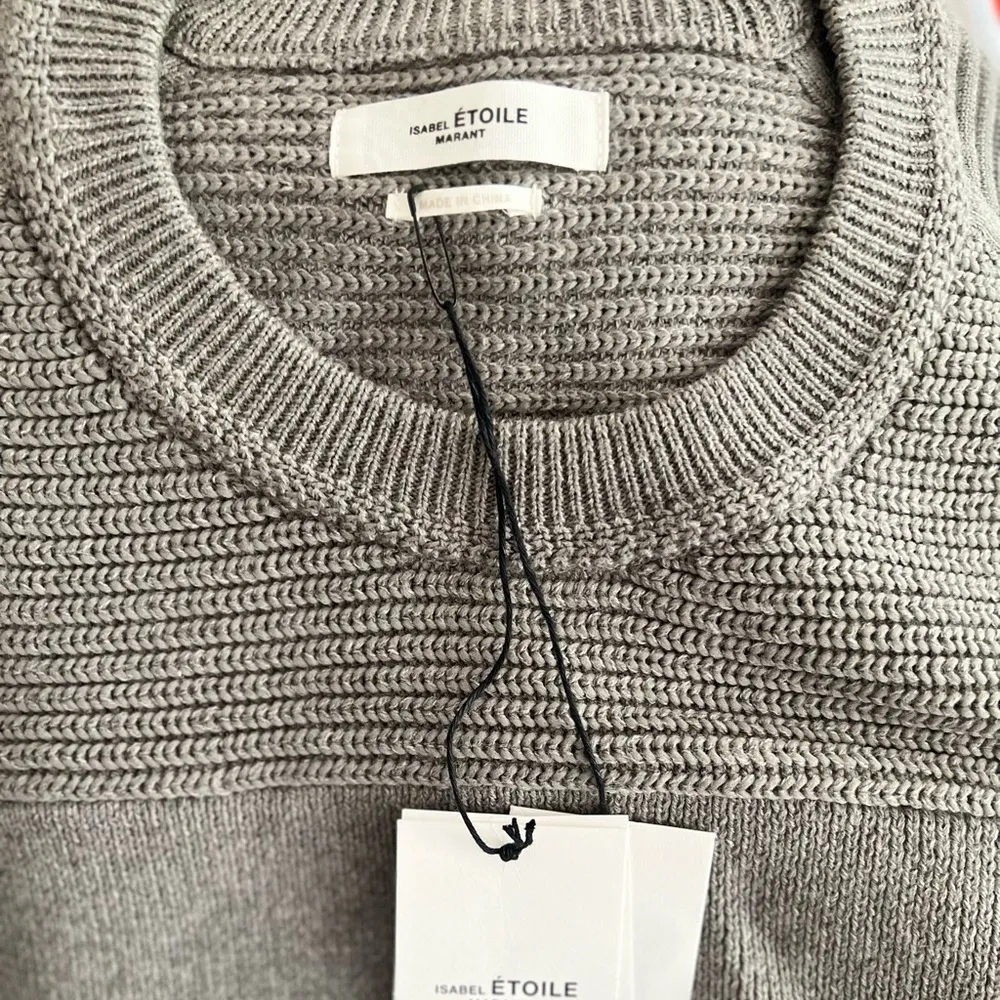 NWT  Etoile Tycia Jumper Gray Sweater Cotton Wool Stretch - Image 9