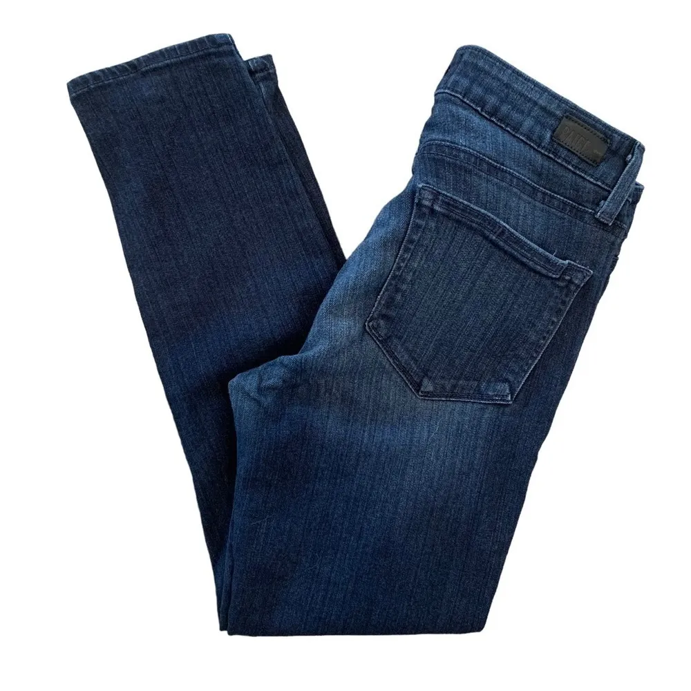 Women's Paige Verdugo Transcend Mid-Rise Ankle Skinny Jeans size 27 - Image 9