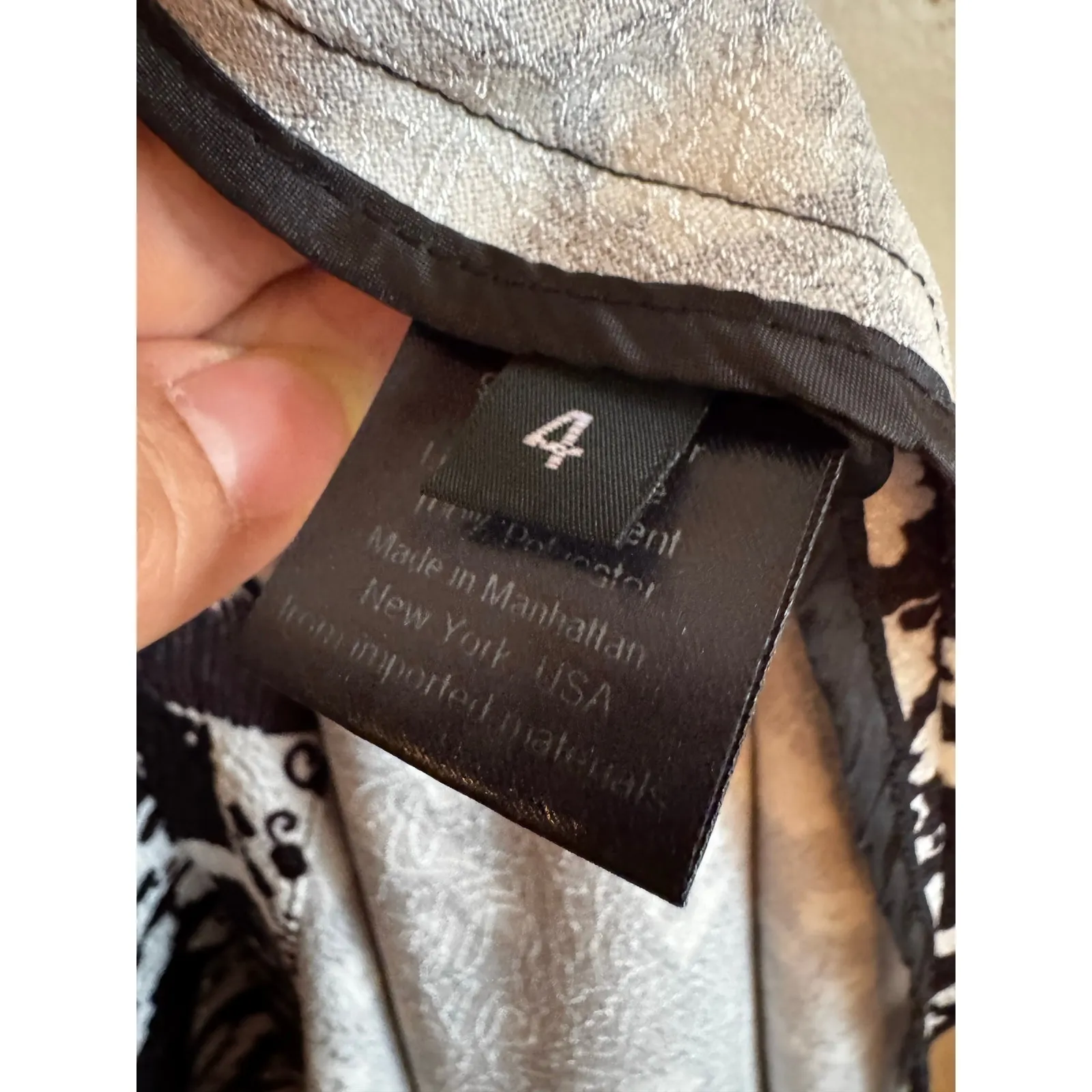 RACHEL COMEY FLORAL AXIL  MIDI DRESS IN BLACK PRINT size 4 - Image 5