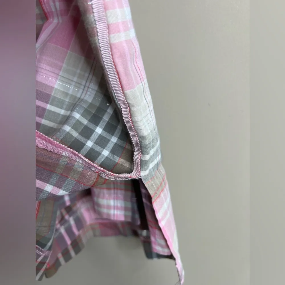 Golftini size 16 plaid skort Pink - Image 8