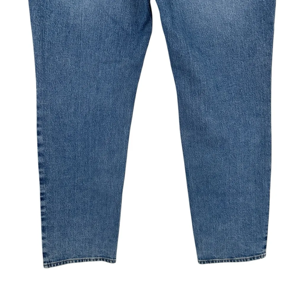 Good American Good Icon Studded Straight Jeans in Indigo895 NWT size 12/31 - Image 10