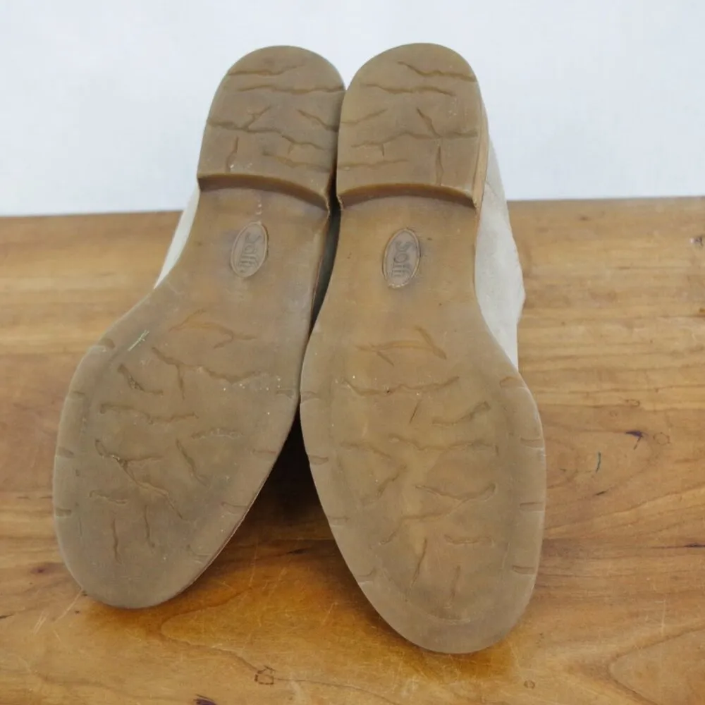 Söfft Bellis Aqua Suede Chelsea Style Ladies' Boots Size 7.5M Tan - Image 3