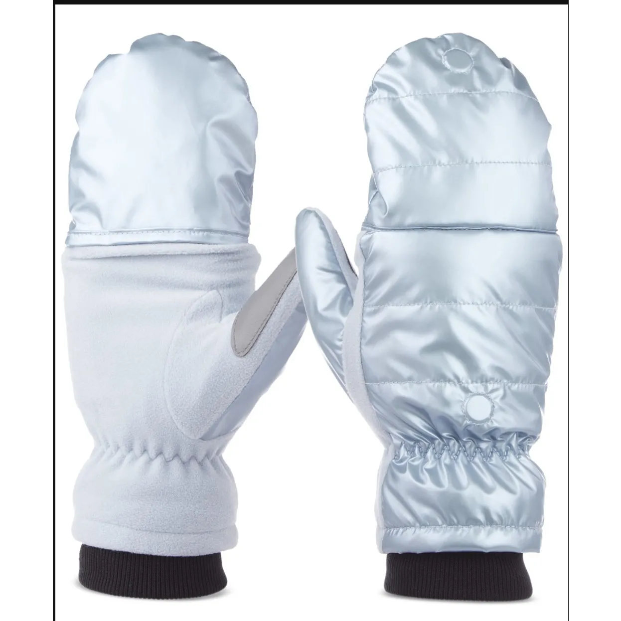 Brand New Isotoner Womens Size L/XL Blue Snow Rain Repellant Gloves Touchscreen - Image 3