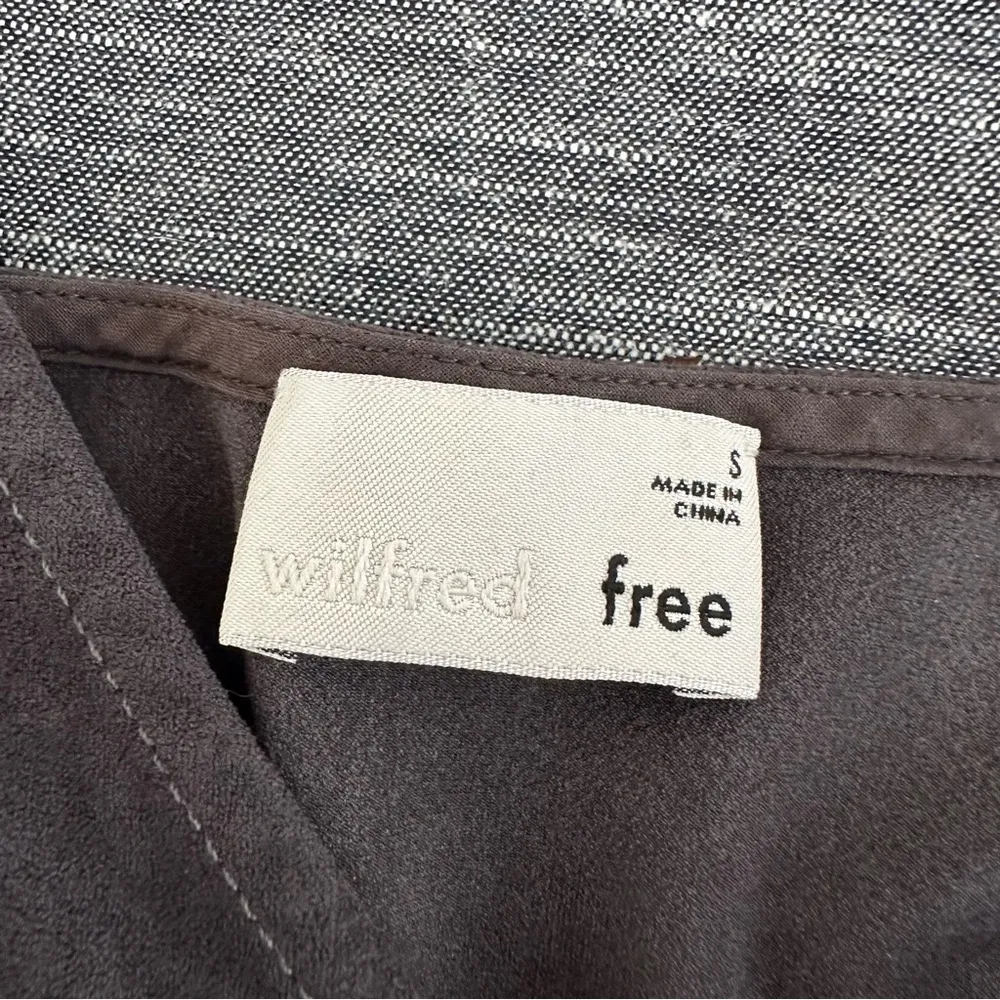 Aritzia Wilfred Free Vivienne Dress Spaghetti Strap Mini Dress Gray | Small - Image 8