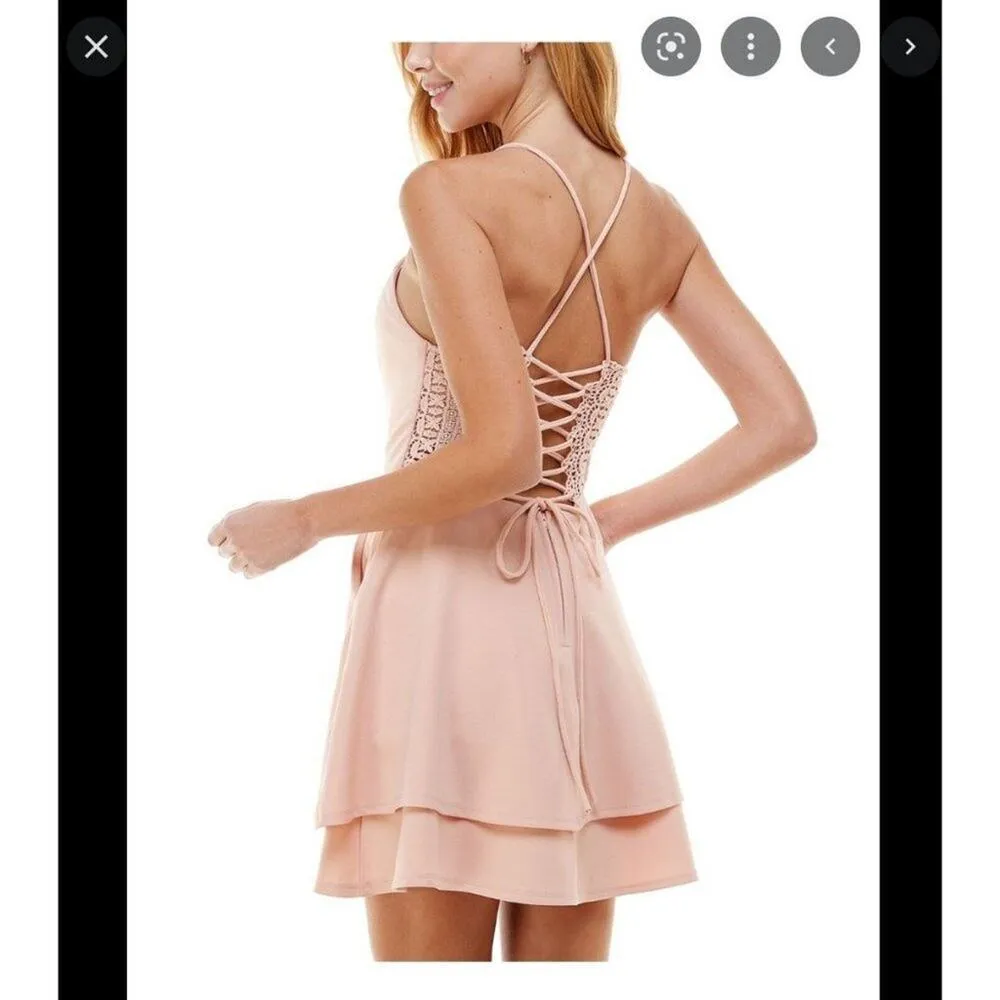 City Studio sz S pink fairy‎ lace - Image 5