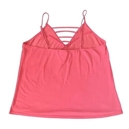Daytrip from Buckle Coral Crisscross V Neck Cami Tank Top Women Size Medium - Image 5
