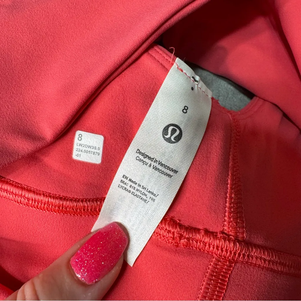 Lululemon Align V-Neck Bra A/B Cup Glazed Pink Size 8 NWT - Image 10