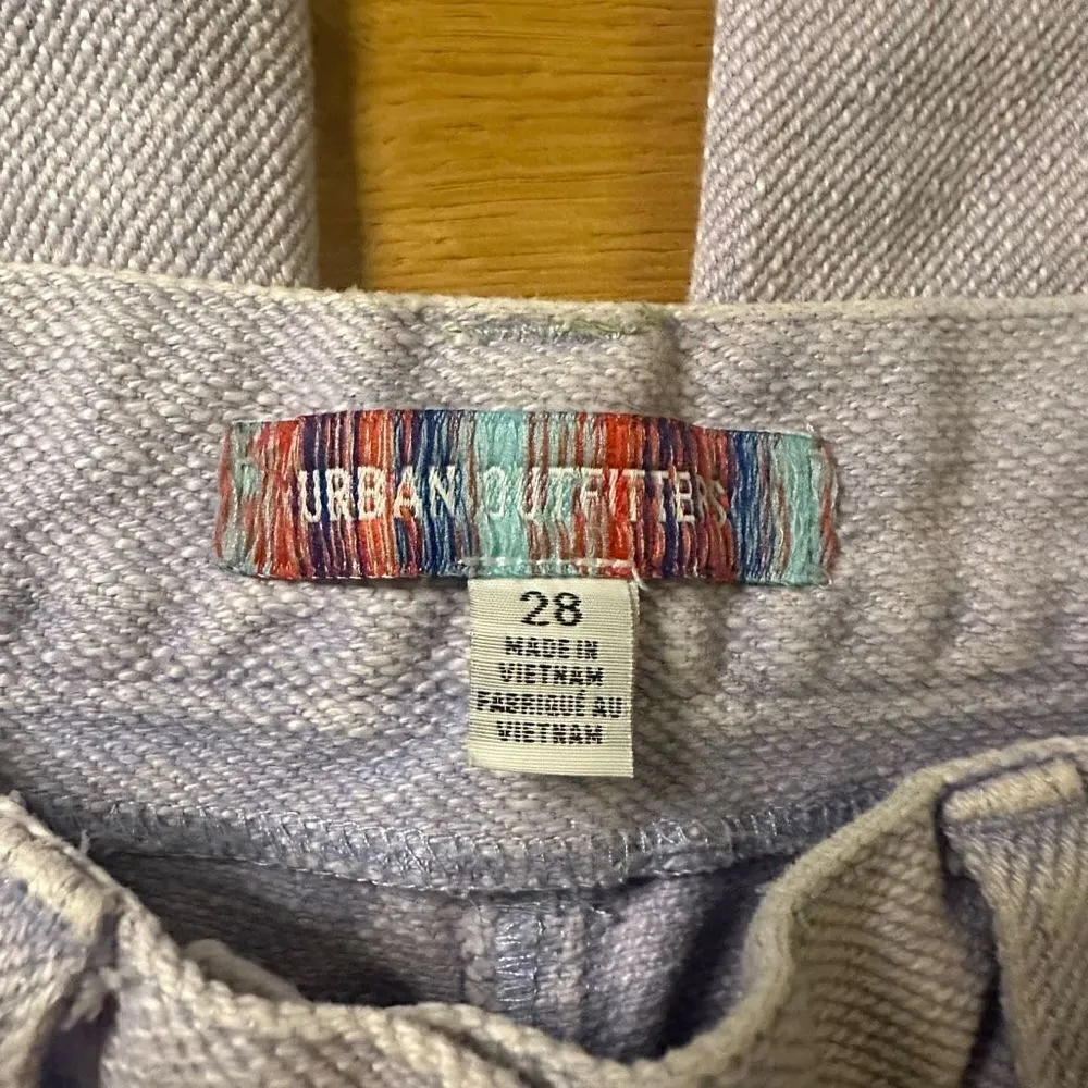 Urban outfitters wide leg lavender wide leg pants 28 - Image 2