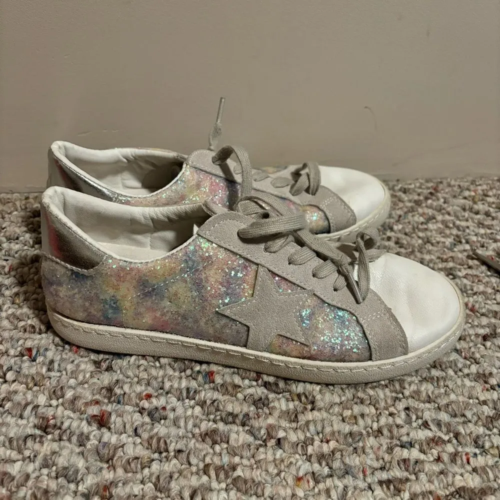 Vintage Havana Bianca Glitter Multi Star BarbieCore- Size 8 - Image 2