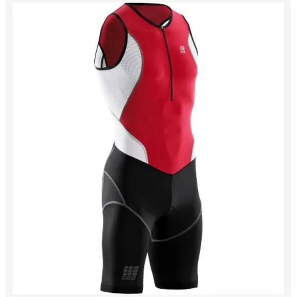Tri body running woman , bicycle pan included size S new with tags Red and Black - Image 2