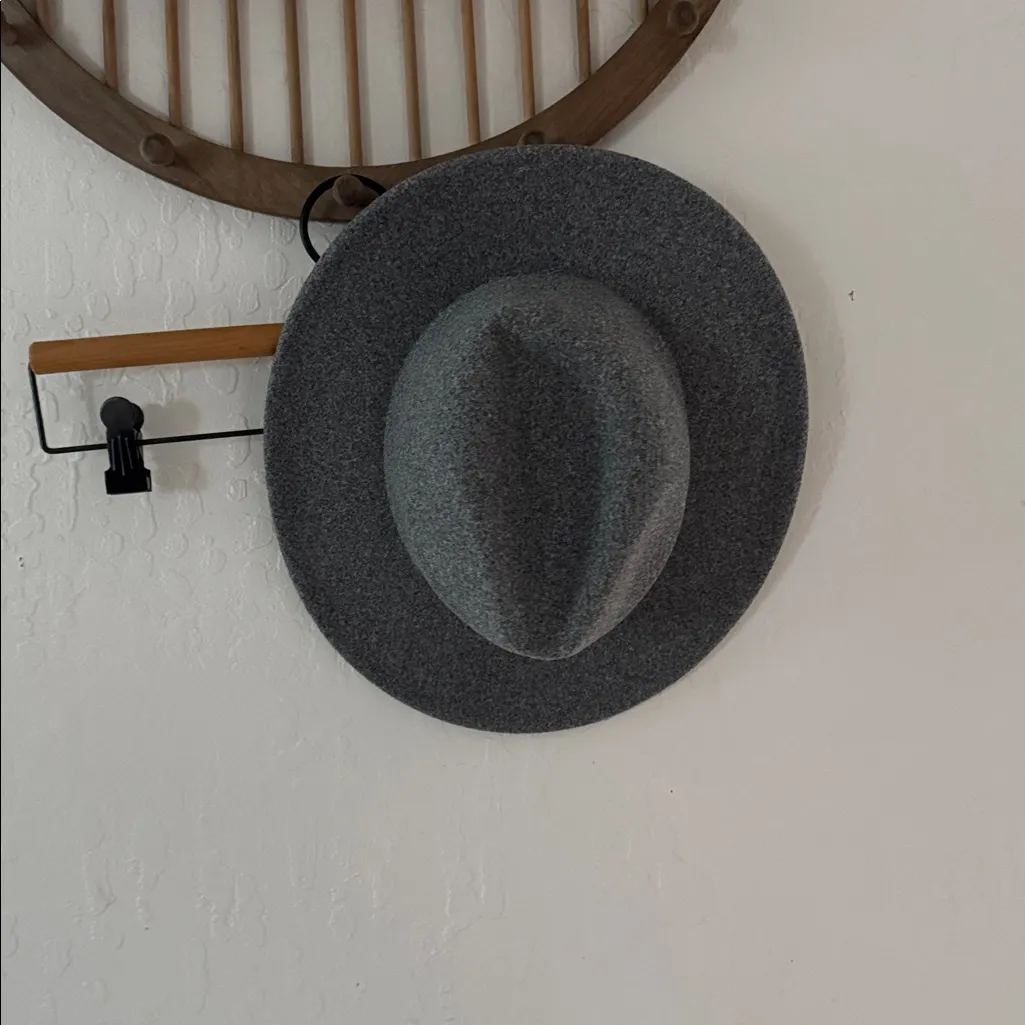 Universal Threads Universal Thread Gray Soft Fedora Hat Adjustable - Image 3