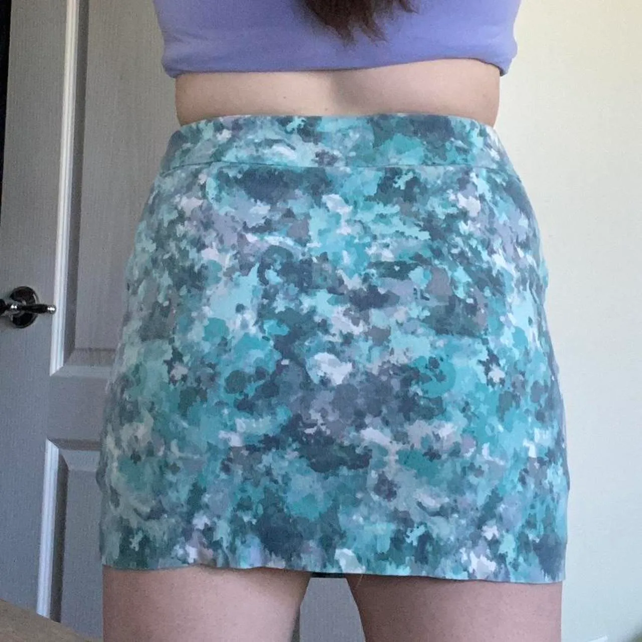 Zac & Rachel Multicolor Vintage Mini Skirt - Image 2