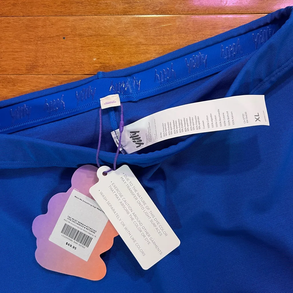 Yitty Mesh Me Blue Legging - Image 4