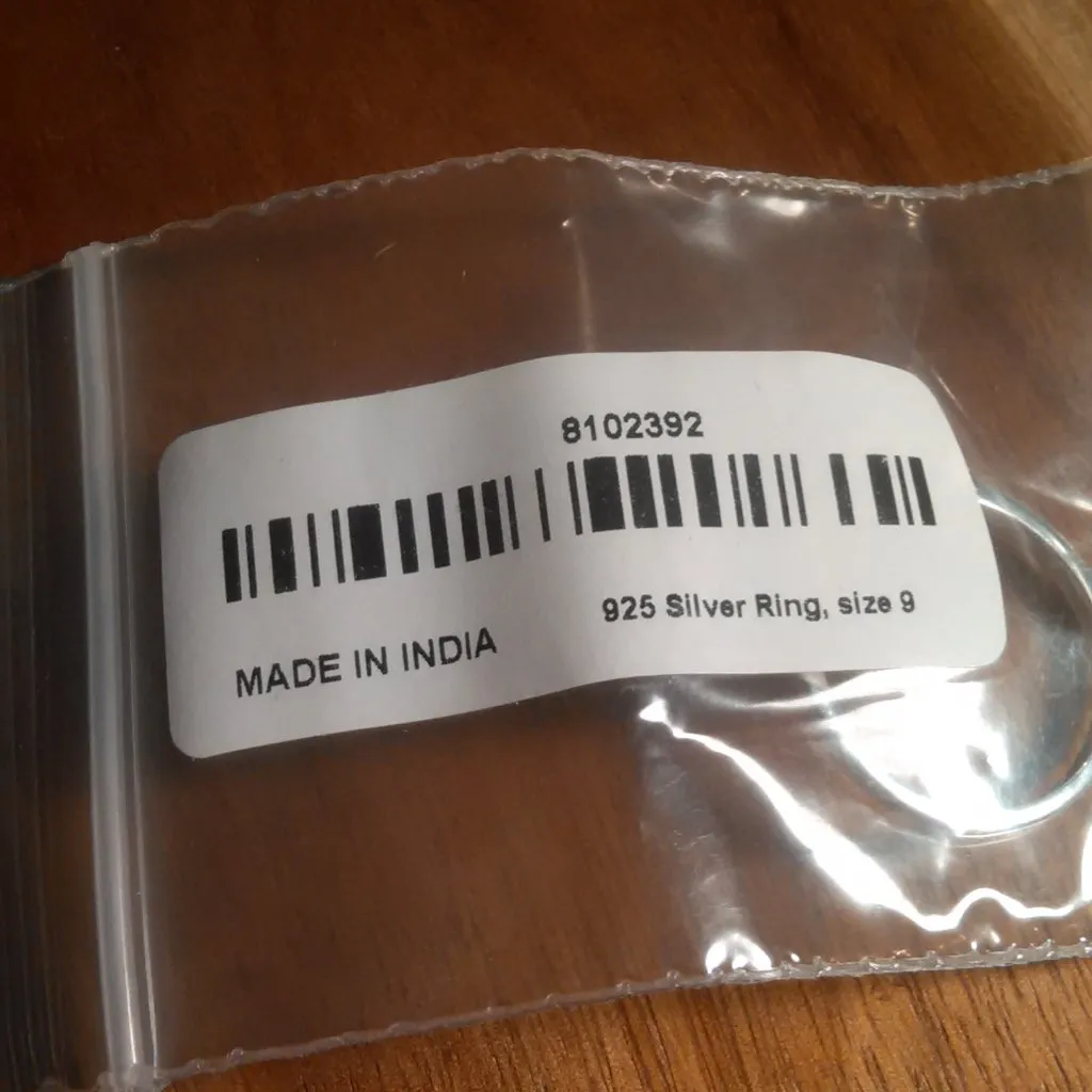 Lab Created White Sapphire Sterling Silver Radiant Promise Ring (Size 9) - Image 16