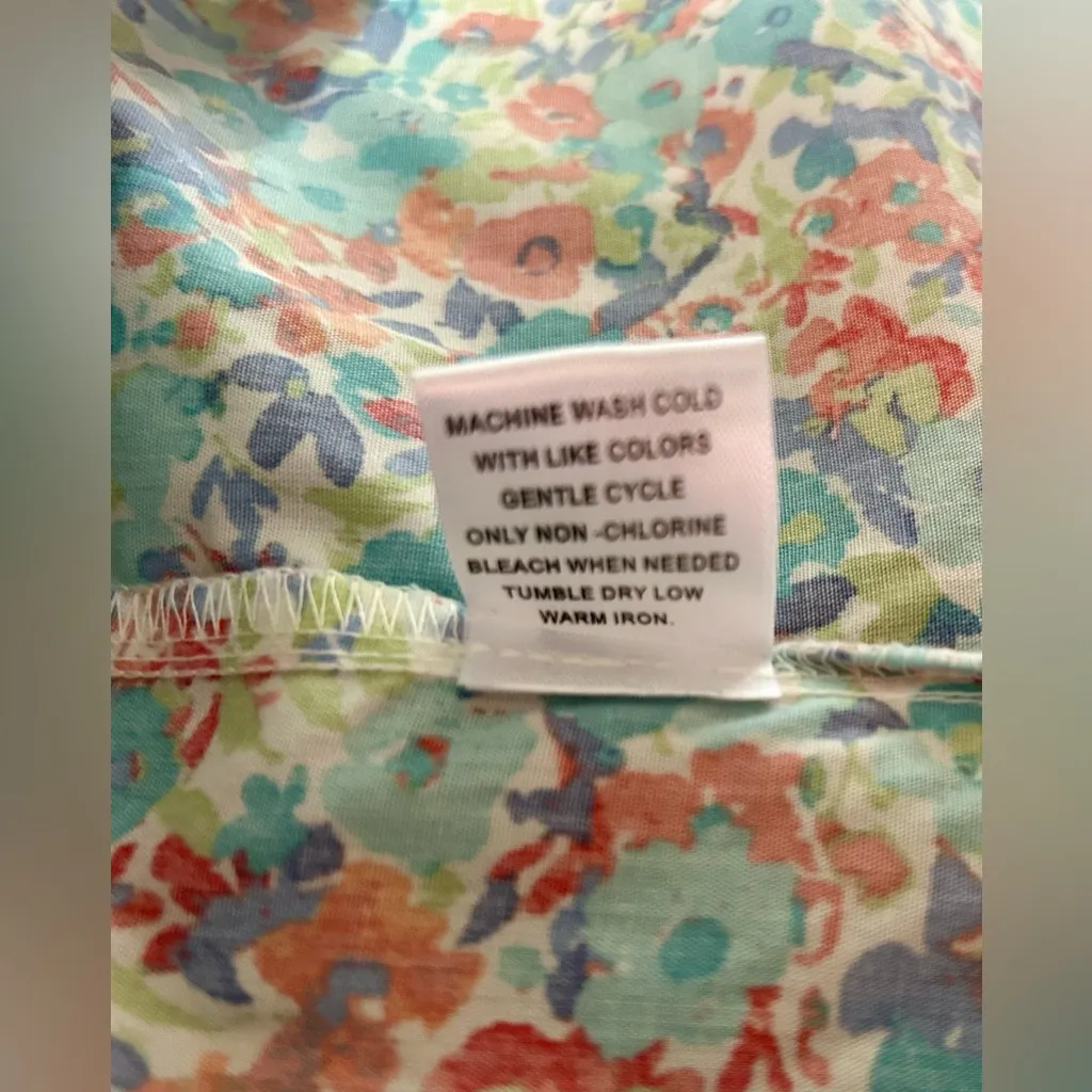 Talbots Cottage Floral Appleseed’s Blouse - Image 8