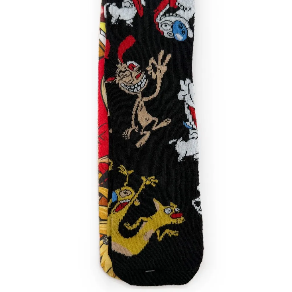 Nickelodeon 90s Y2K Crew Socks Mens Womens Spongebob Catdog Angry Beavers Gift - Image 8