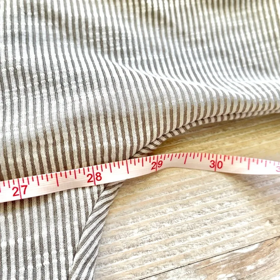 New Donni‎ Sandwash Open Ribbed Knit Cardigan | One Size Taupe - Image 6