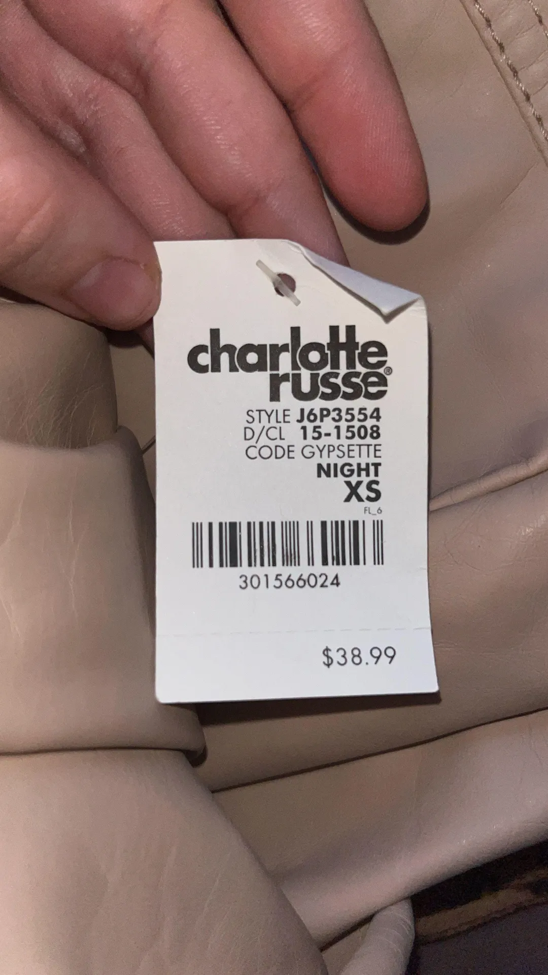 Charlotte Russe Crop Leather Jacket - Image 2