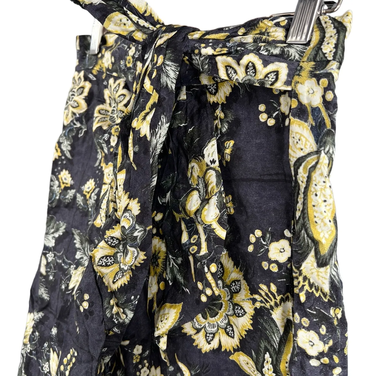 Paul Smith Skirt Floral Yellow Gray A - Image 2