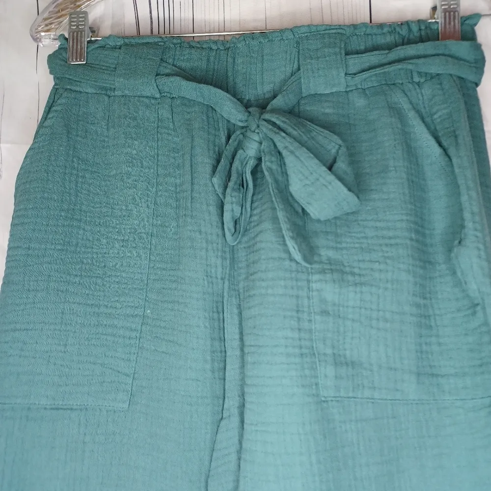 Sincerely Jules 100% Cotton Teal Wide - Image 3