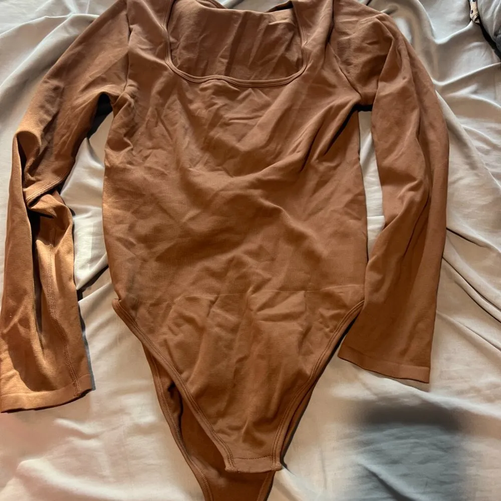 OQQ large bodysuit Tan - Image 5