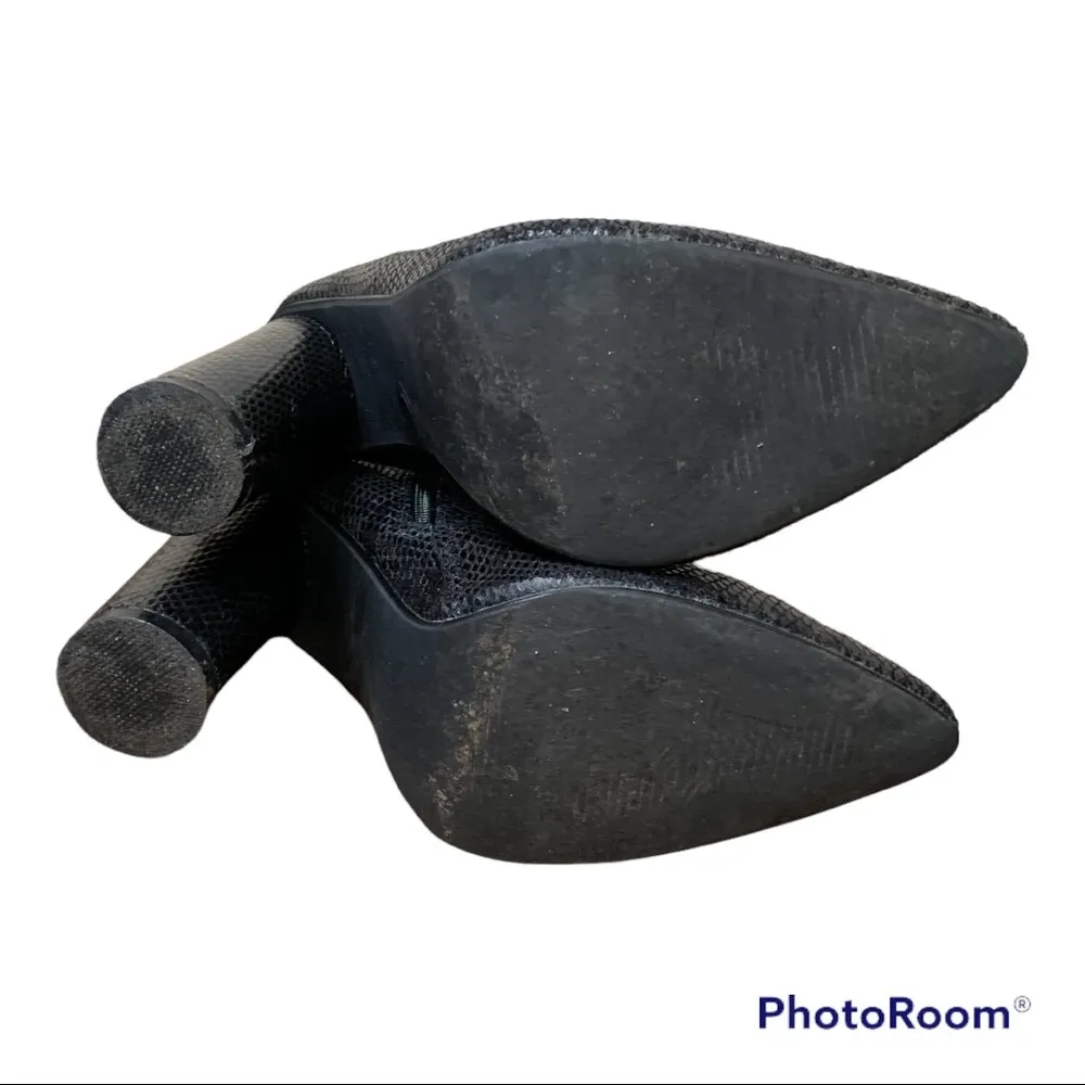 Cape Robbin Faux Snakeskin Boas Ankle Booties size 7 - Image 4