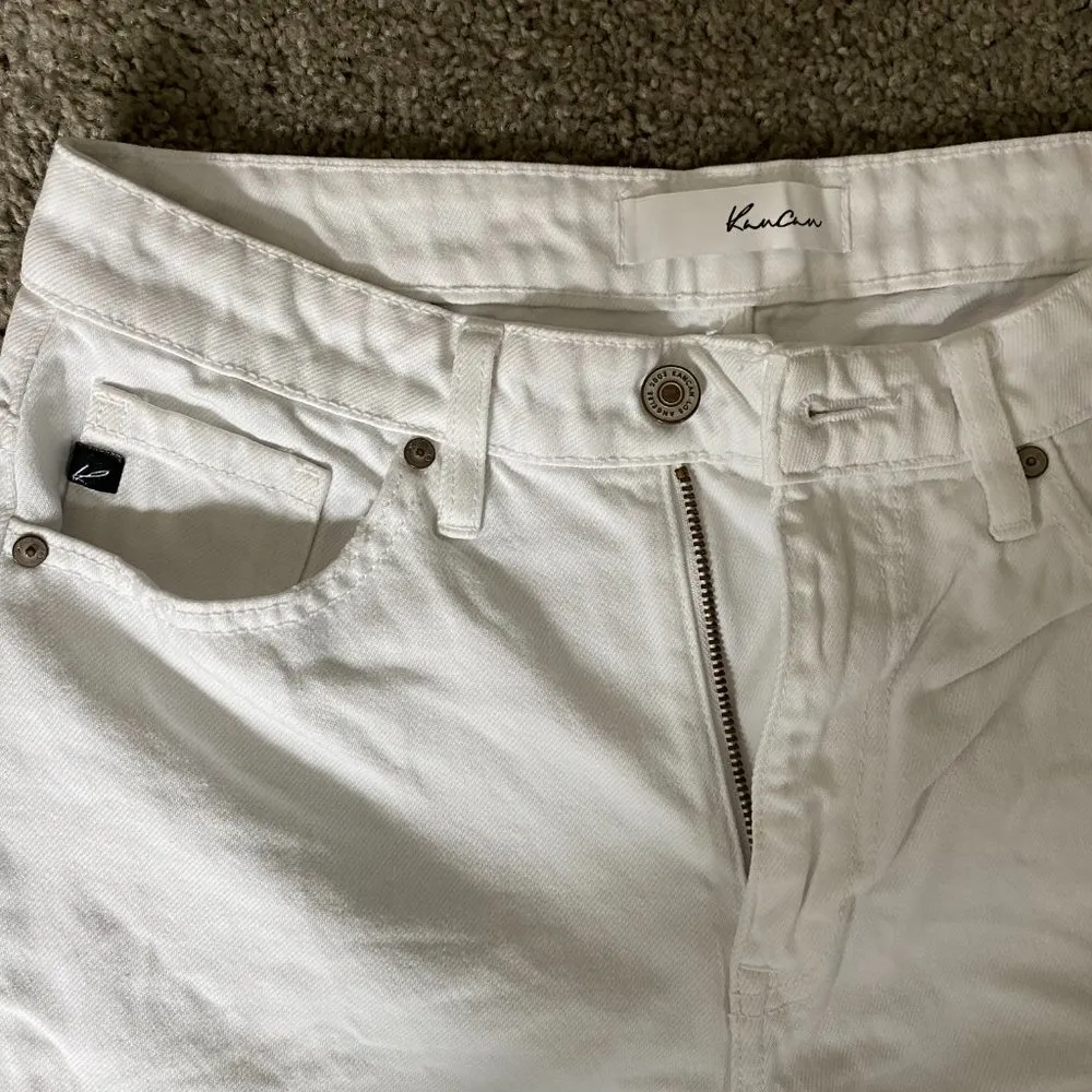 VICI White Denim Shorts - Image 7