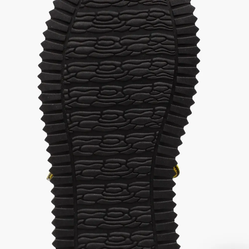 Nordstrom Lisa Vicky Leather moto combat boot black yellow laces size 7 - Image 3