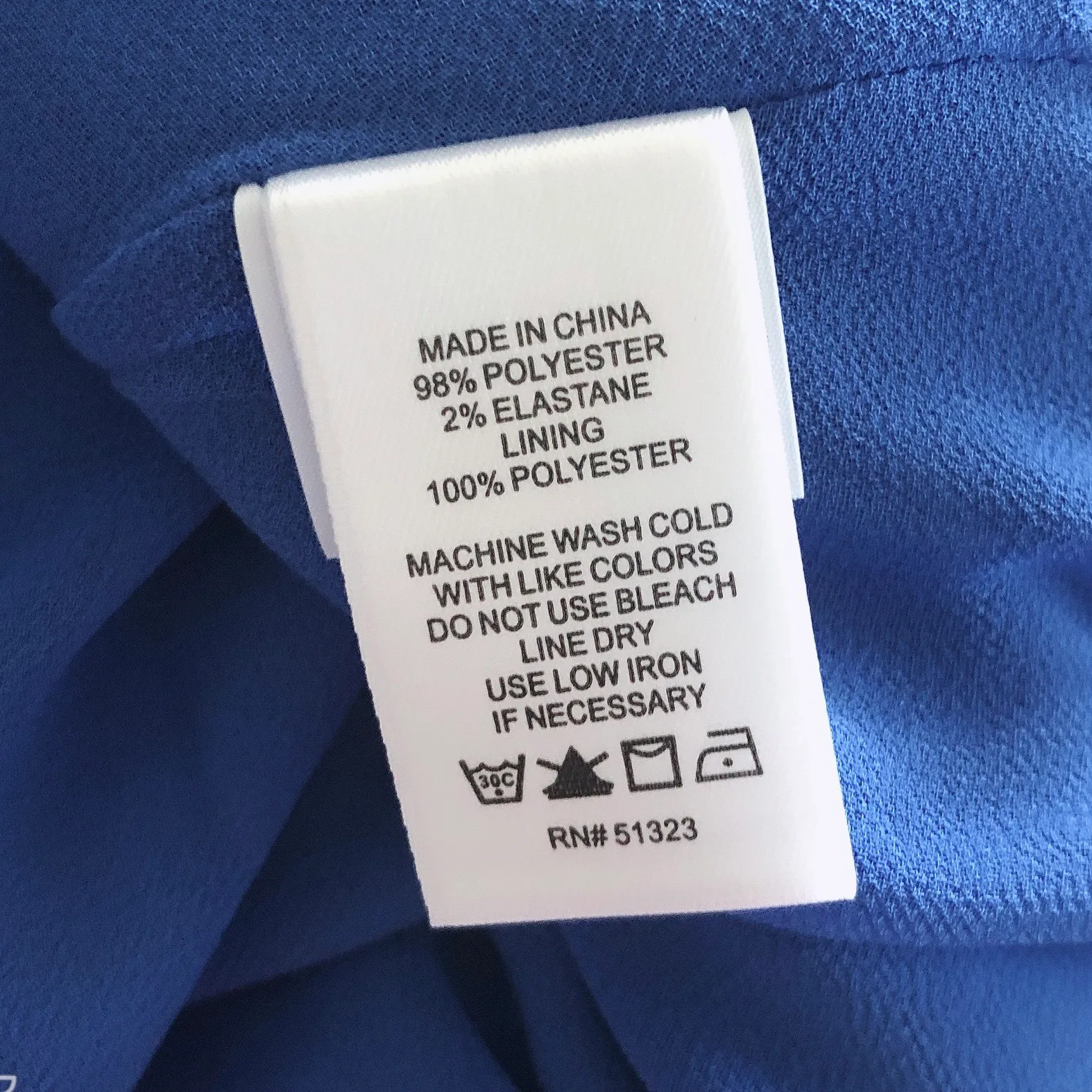 NWT  THE DIXIE DRESS IN BLUE SIZE 4 - Image 9