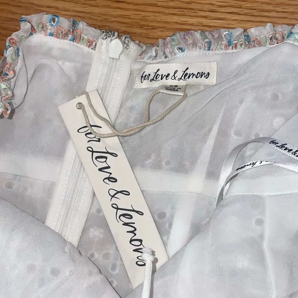 NWT for love and lemons eyelet mini dress - Image 2