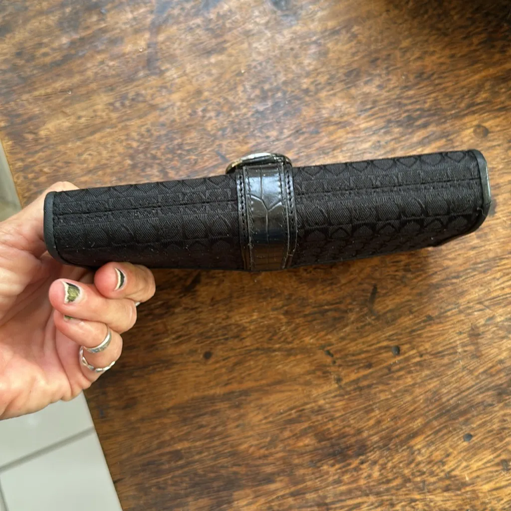 Brighton Black Heart Pattern Wallet - Image 10