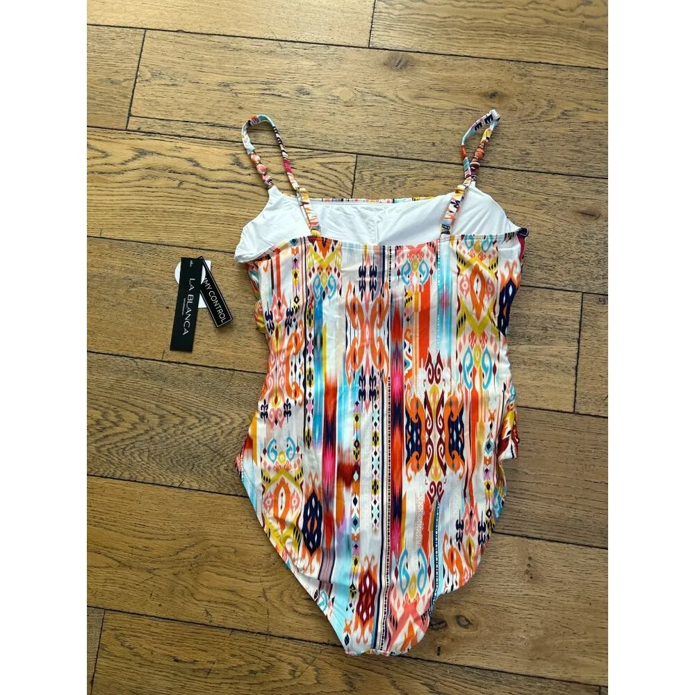 La Blanca Desert Dream Lingerie One Piece Desert Dream Multi Womens Size 14 - Image 7