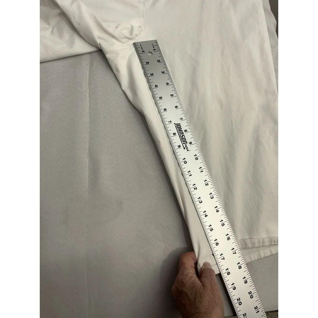 Womans Ruby Rd Favorites Capri Pants 16 White Stretch Stud Accents - Image 7