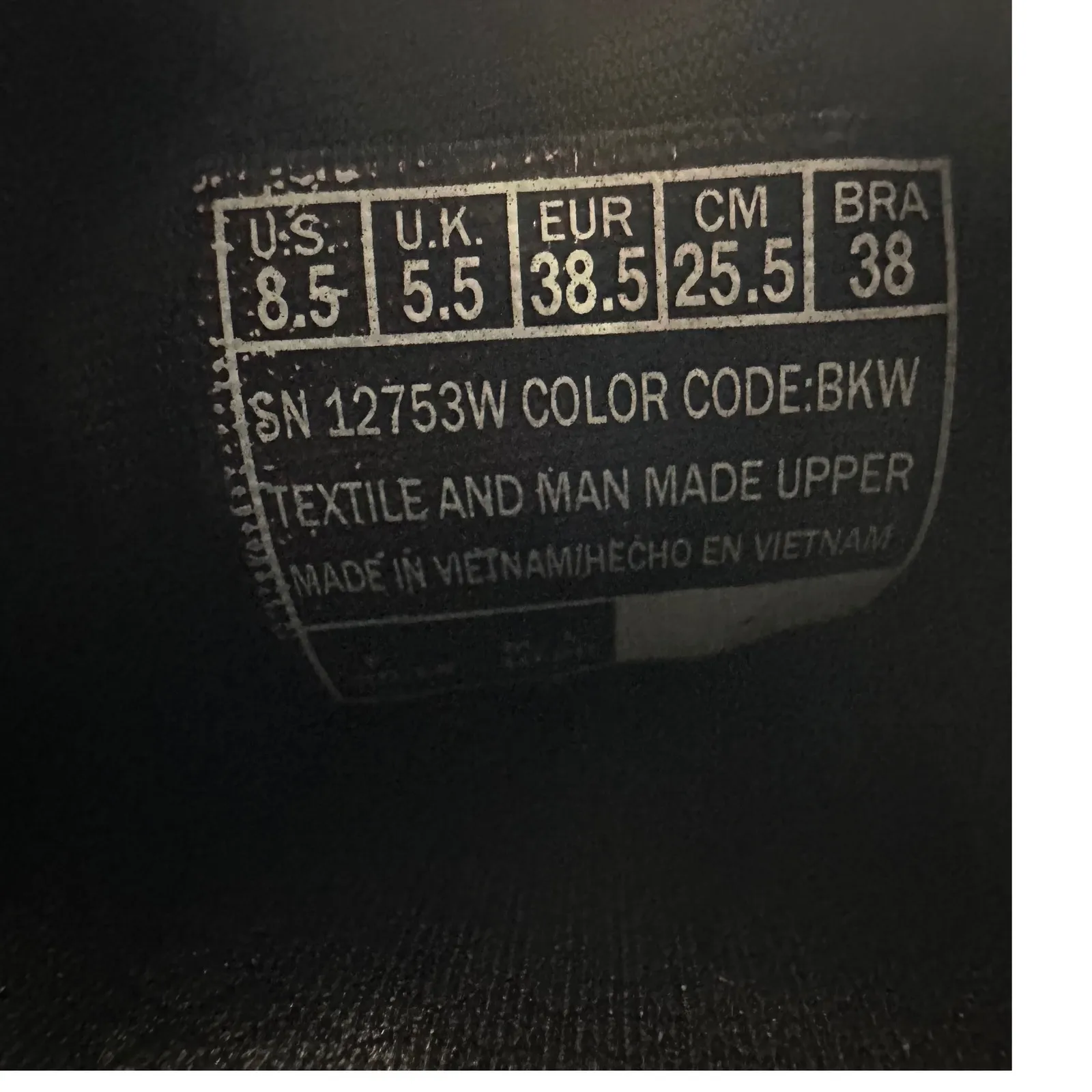 Skechers Flex Appeal Dual Lite Women's Athletic Shoes Black Gray Knit Size 8.5 - Image 4