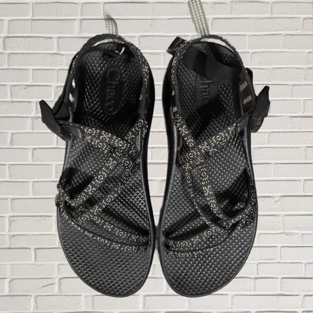 Chaco Z/Classic Women’s 8 Black Sport Sandals Adjustable Hiking Trail - Image 2