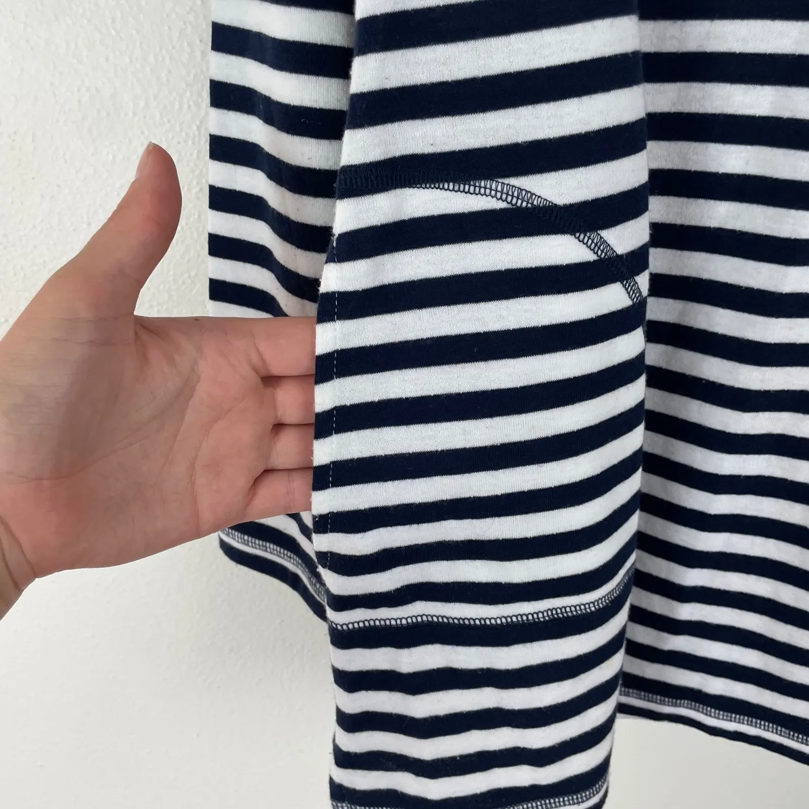 Lauren Active Ralph Lauren Striped Hoodie Tunic Top - Women's Medium‎ - Image 5