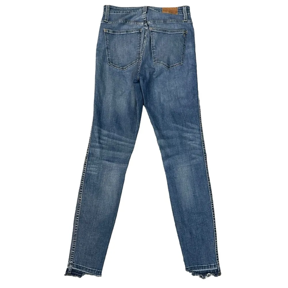 Madewell Curvy High-Rise Skinny Jeans: Drop Step-Hem Edition 28 Tall - Image 6