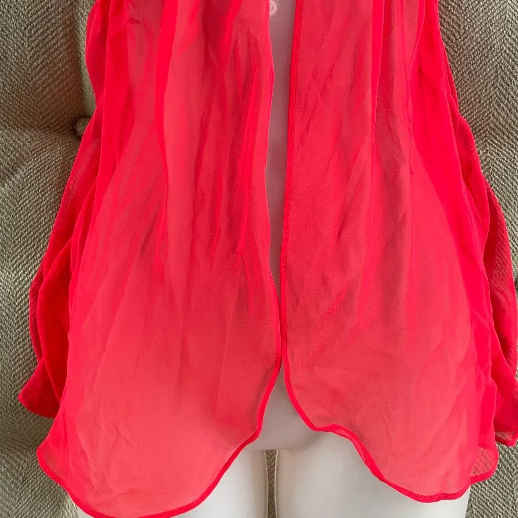 NWOT Victoria’s Secret Red Lace Negligee Teddy 36C - Image 5