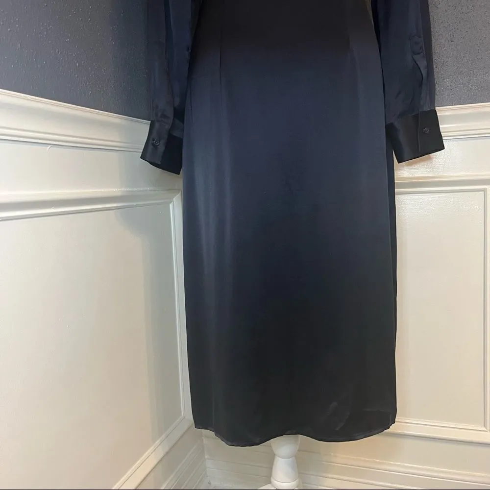 Jenni Kayne Satin Button Down Shirtdress - Image 7