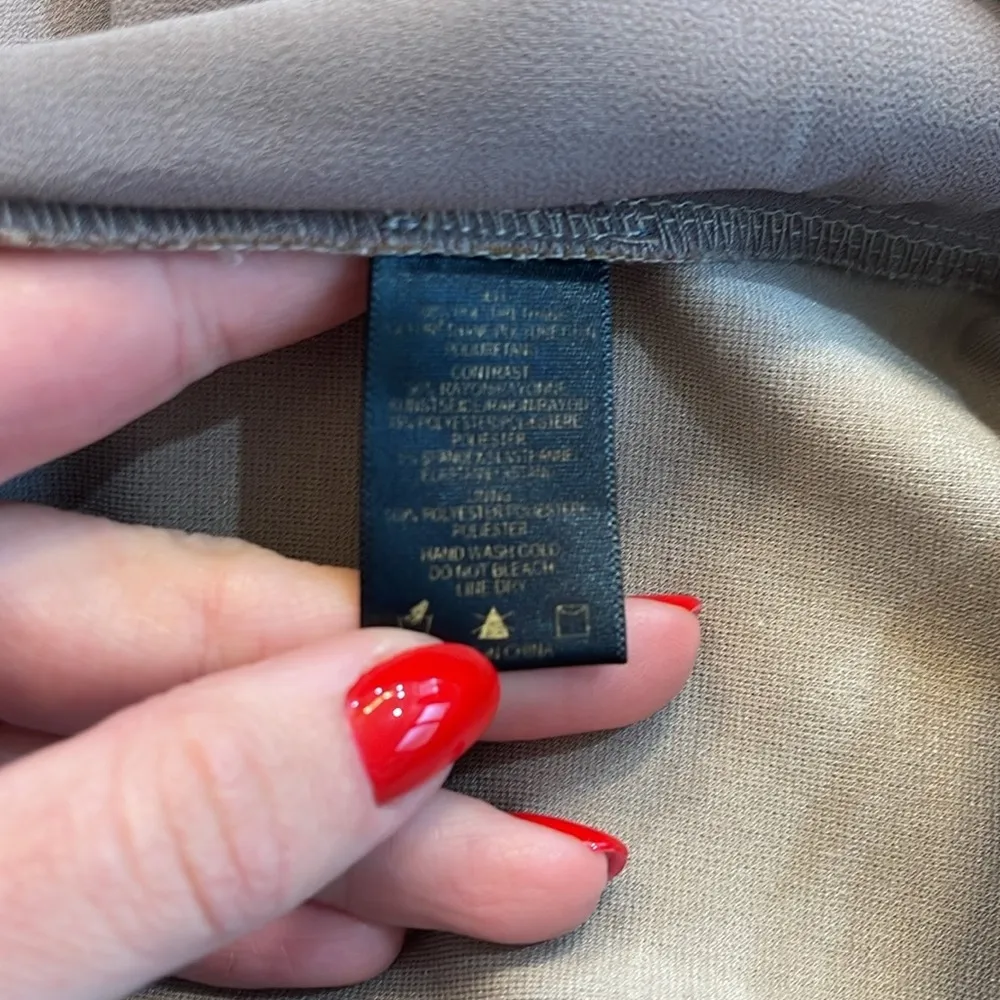 Sunday in Brooklyn Anthropologie Sleeveless Laser Cut Top - Image 4