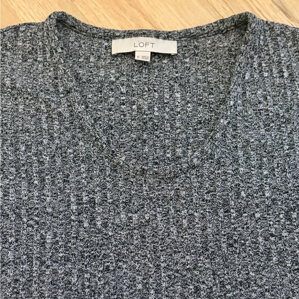 LOFT Textured Tunic Sweater - Image 2