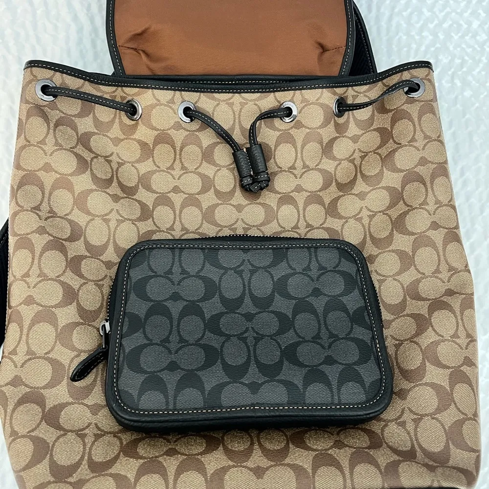 Coach Sullivan Backpack In Blocked Signature Canvas - Image 5