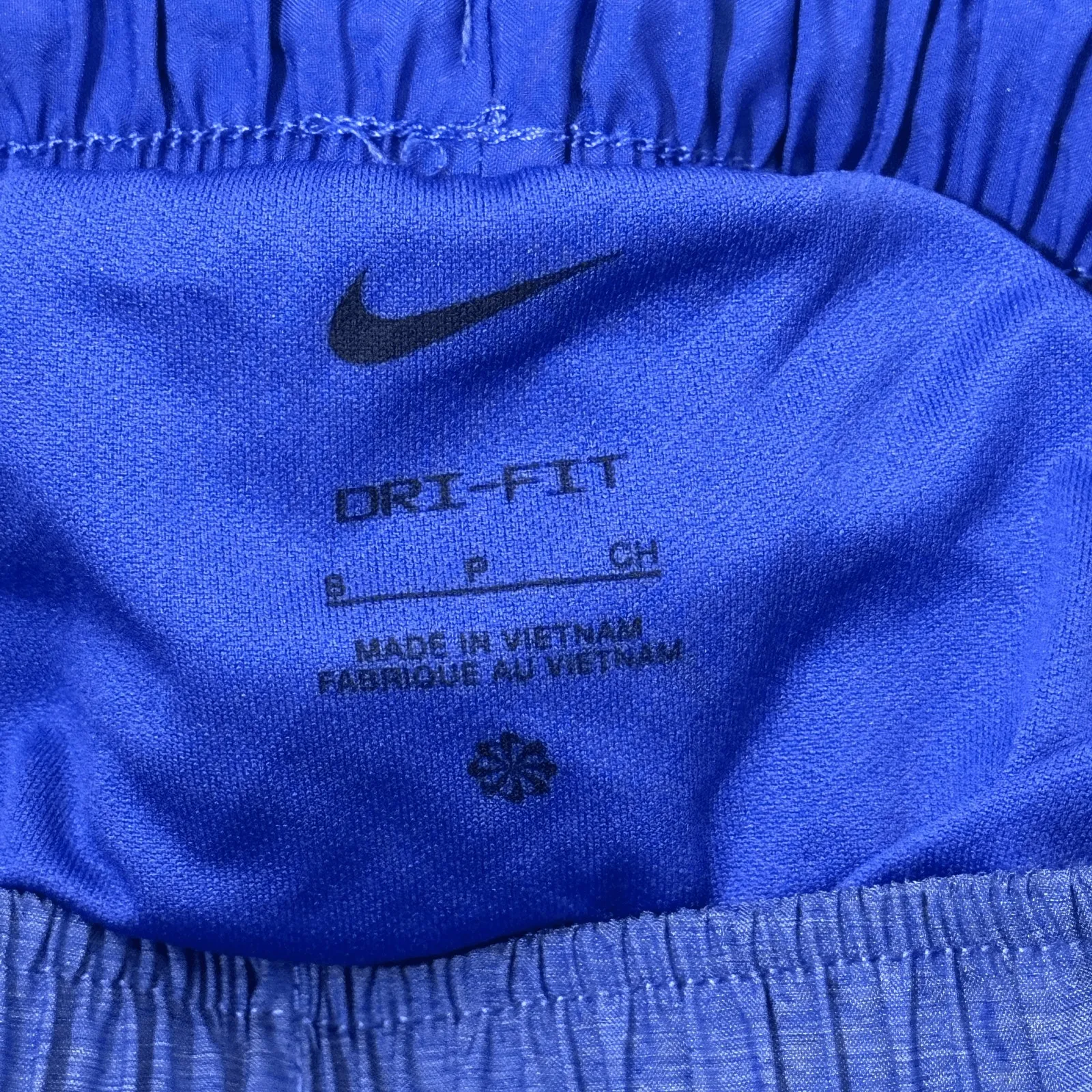 Nike Shorts Womens S Blue Dri-FIT Athletic Running Activewear Athleisure - Image 4