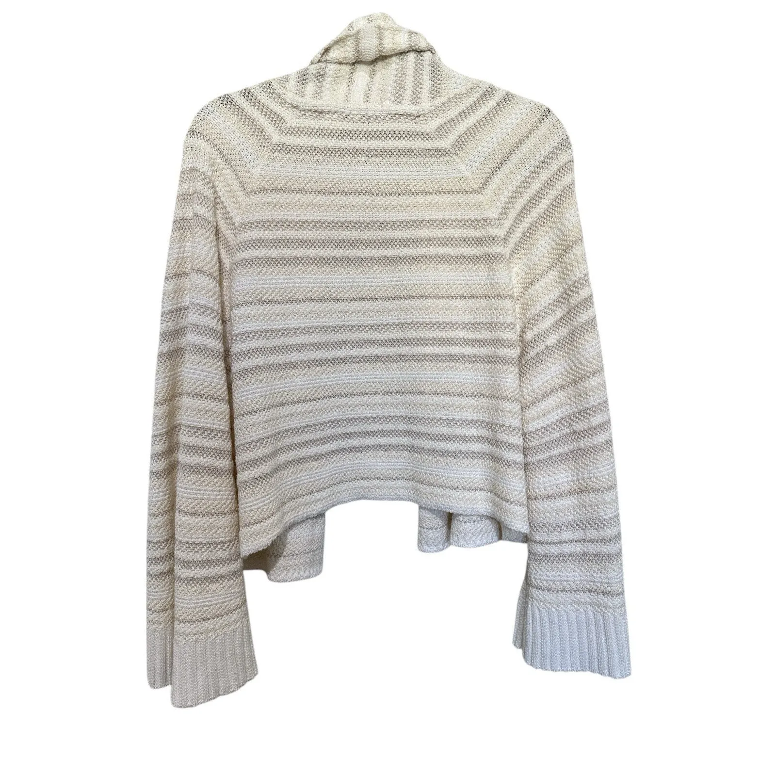 Anthropologie MOTH Mahalia Flair Kimono Sleeve Sweater Sz S Open Front Cardigan - Image 4