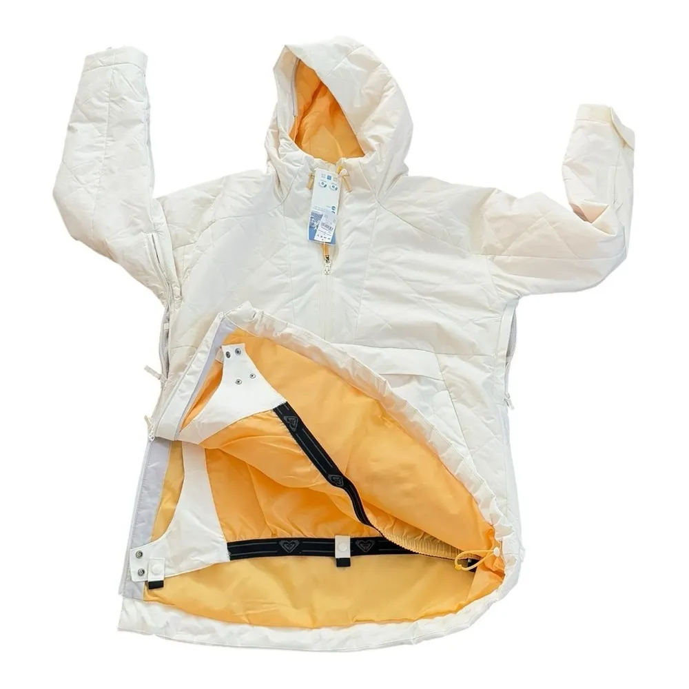 ROXY Women’s Radiant Lines Overhead 1/4 Zip Ski Jacket Size XL NEW - Image 7