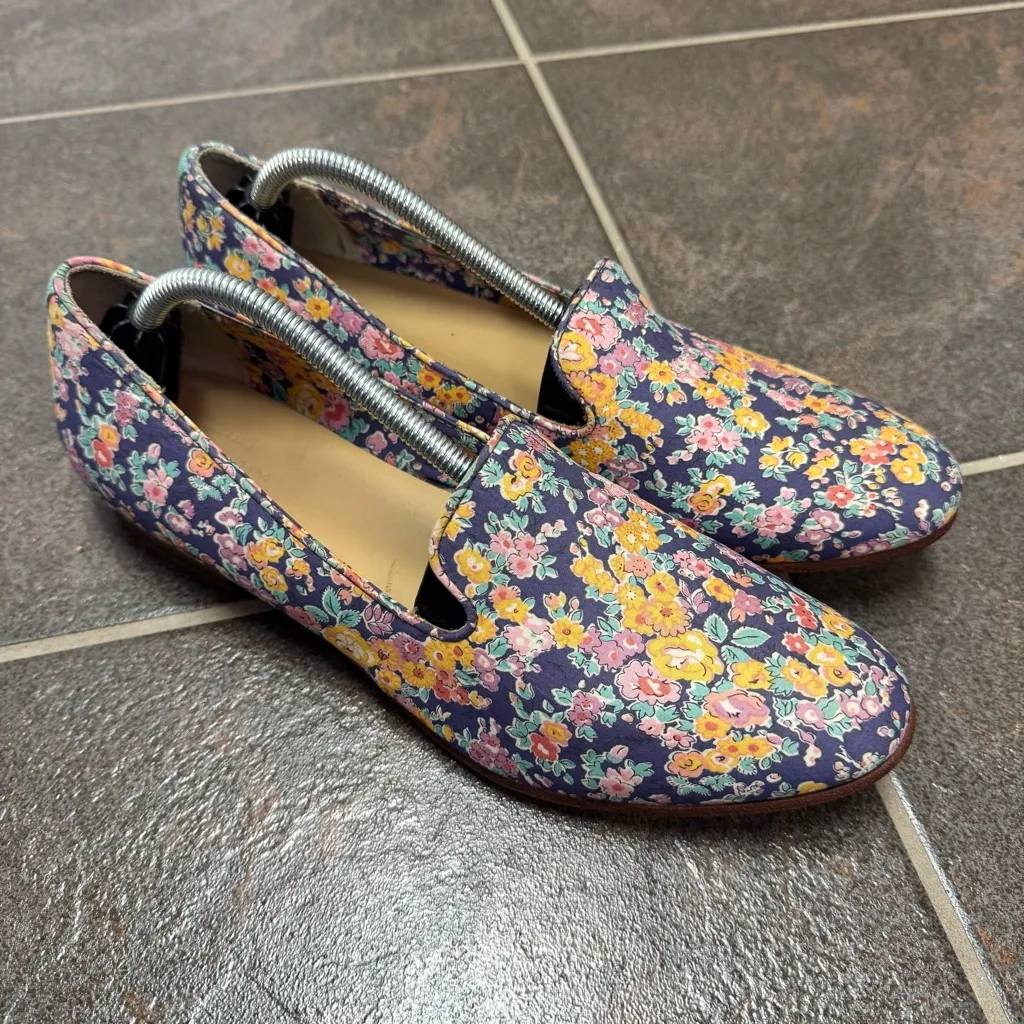 Sebago Hutton Liberty Floral Smoking Flat Slip - Image 14